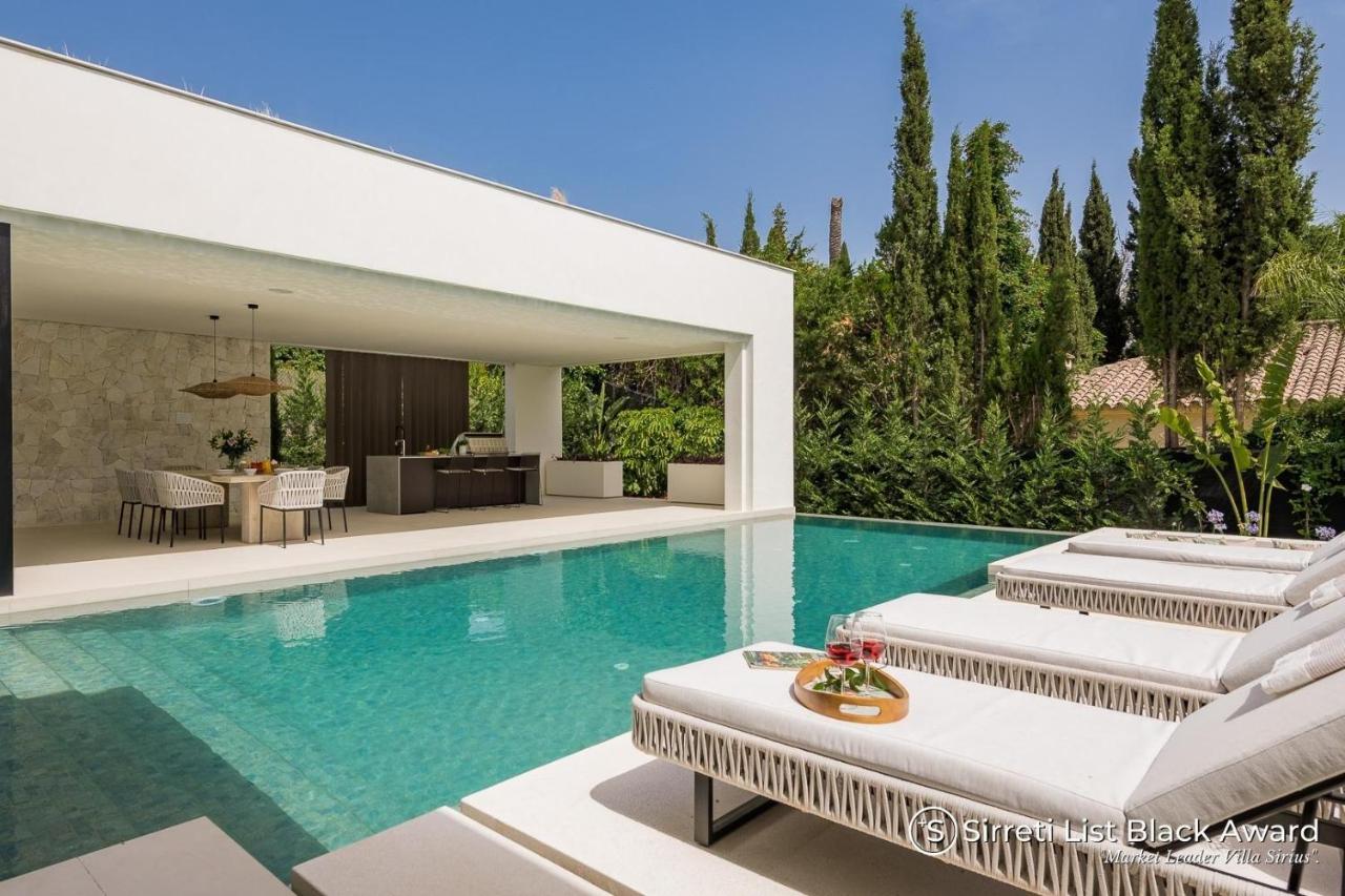 Villa Sirius: Luxury Golf Valley Retreat with Private Heated Pool Marbella Exterior photo